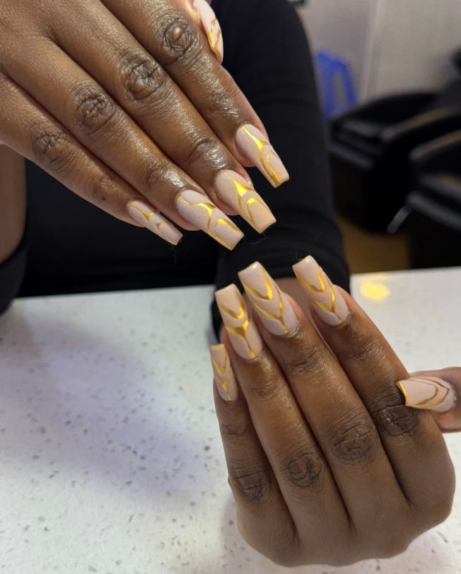 Nail art by Aggie Nail Spa